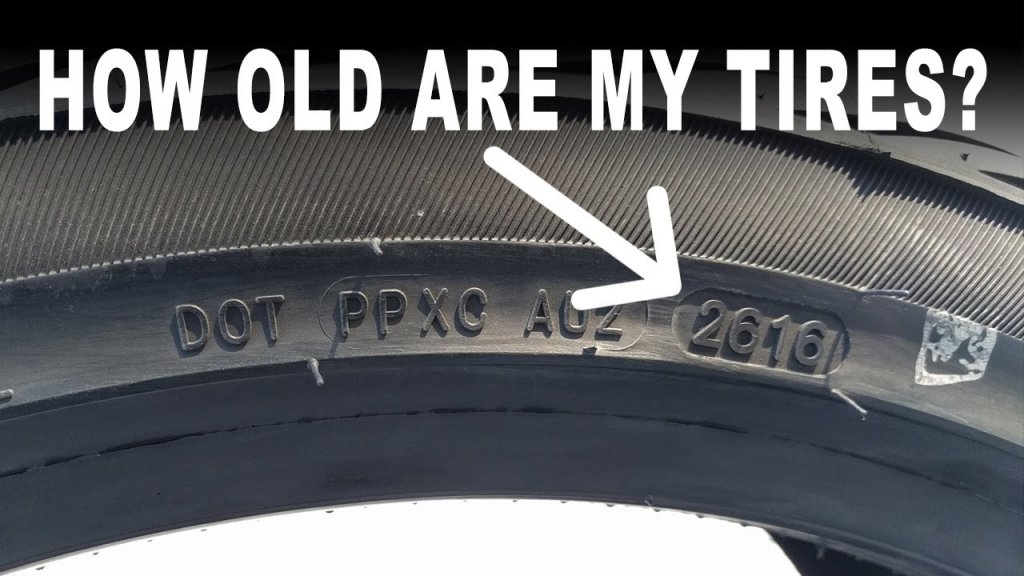 the expiry date of the tyre and rubbers